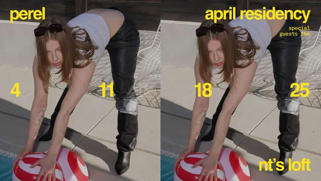 NT's Loft: Perel Residency All Night Long [Every Saturday in April] - Photo 1