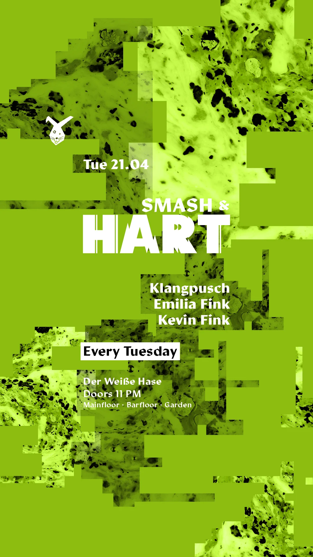 Smash & HART ◢◤ Tuesday Rave [free entry until midnight*] - Photo 1