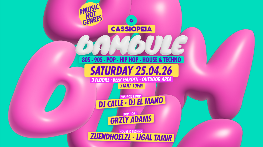 Bambule (House & Techno, 80s, 90s, Pop, Hip Hop)