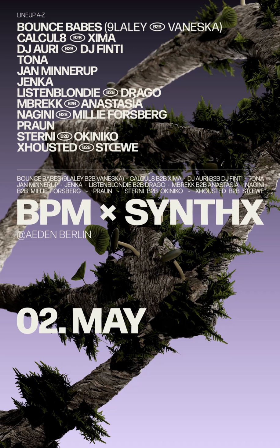 BPM x SYNTHX: MayDay Weekend TakeOver w/ Millie Forsberg, Listenblondie  - Photo 1